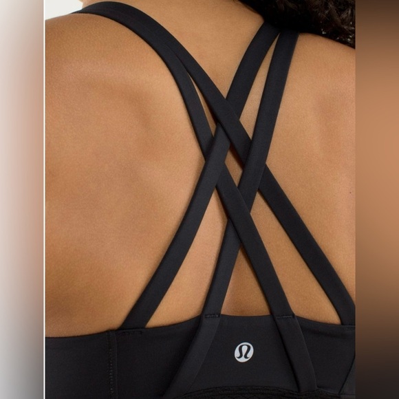 Lululemon Energy Tank Midnight Iris Multi / Black Size 4 - Picture 11 of 12